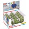 Lot de 12 : tesa ecoLogo Easy Cut Dévidoir à main, présentoir, vert