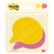 Post-it Bloc-note adhésif Die-Cut 'Bulle de conversation'