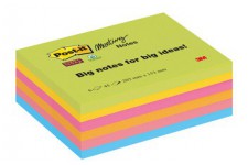 Post-it Bloc-note Meeting Notes Super Sticky, 203 x 152 mm