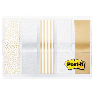 Post-it Marque-pages Index Mini Metallic, 11,9 x 43,2 mm