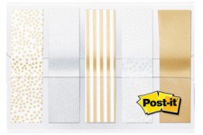 Post-it Marque-pages Index Mini Metallic, 11,9 x 43,2 mm