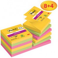 Post-it Bloc-note adhésif Super Sticky Z-Notes, 76 x 76 mm