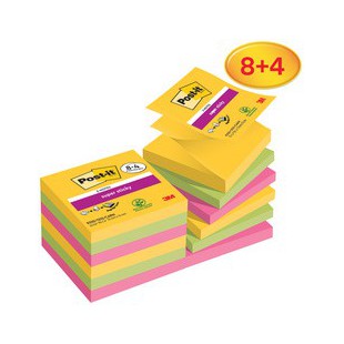 Post-it Bloc-note adhésif Super Sticky Z-Notes, 76 x 76 mm