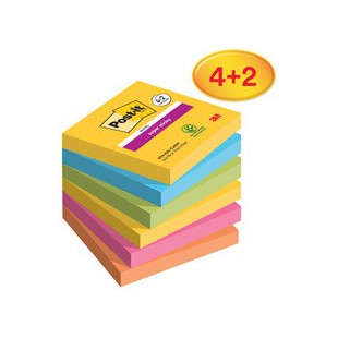 Post-it Bloc-note adhésif Super Sticky Z-Notes, 76 x 76 mm