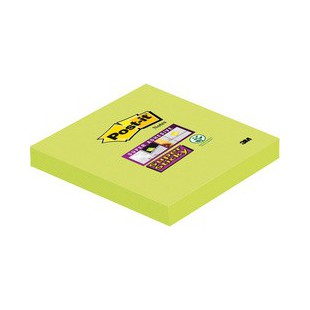 Post-it Bloc-note adhésif Super Sticky Notes, 76 x 76 mm