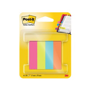 Post-it Marque-page Page Marker, 12,7 x 44,4 mm, Energetic