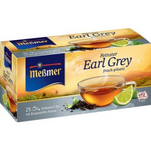 Meßmer Thé noir 'Earl Grey', paquet de 25