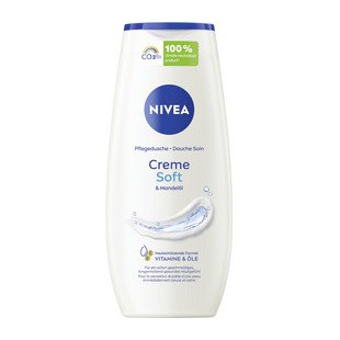 NIVEA Gel douche crème soft à l'huile d'amande, 250 ml