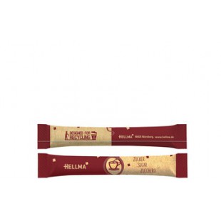 HELLMA Stick de sucre, dans un sachet plastique