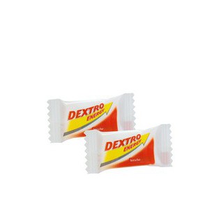 Dextro Energy Minis glucose, une boîte ronde transparente