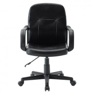 HIMA Chaise de bureau en PVC, avec accoudoirs, pietement nylon