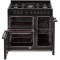 Cuisiniere piano gaz 3 fours électriques CONTINENTAL EDISON CECP903FBXD 5 feux - Bordeaux - Largeur 90 cm