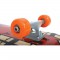 SCHILDKROT - Skateboard Kicker Red Parkour 31 - 79 x 20 - Rouge