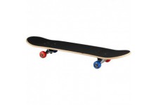 NIJDAM - Skateboard Omni Reverse - Rouge/Bleu