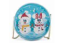 Loungefly Disney Snowman Mickey Minnie bag