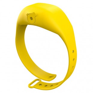 Yellow Adjustable Gel Dispenser Adult Bracelet