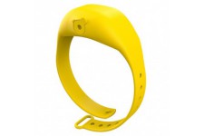 Yellow Adjustable Gel Dispenser Adult Bracelet