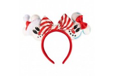 Loungefly Disney Snowman Mickey Minnie headband