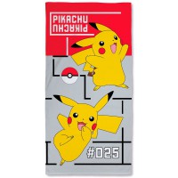 Pokemon Pikachu cotton beach towel