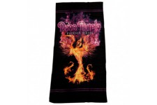 Deep Purple Phoenix Rising cotton beach towel