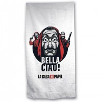 Money Heist Bella Ciao! microfiber beach towel