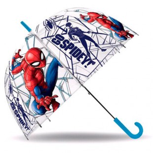 Lot de 6 : Marvel Spiderman automatic umbrella 46cm