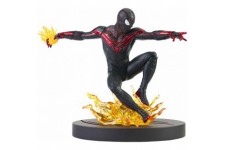 Marvel Gallery Comic Spiderman Ps5 Miles Morales Figure 18cm