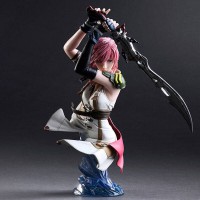 Final Fantasy XIII Static Arts Lightning bust 17cm