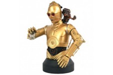 Star Wars Episode IX C-3PO and Babu Frik bust 15cm