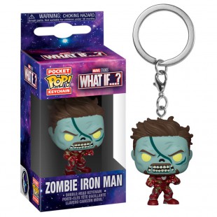 Pocket POP Keychain Marvel What If Zombie Iron Man