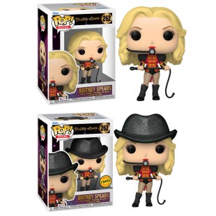Lot de 6 : POP figure Rocks Britney Spears 5 + 1 Chase