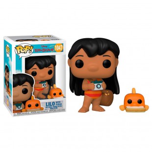 POP figure Arctic Lilo and Stitch Lilo with Pudge