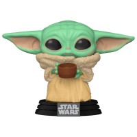 POP figure Star Wars Mandalorian The Child with Cup