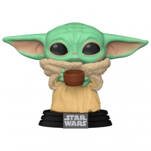 POP figure Star Wars Mandalorian The Child with Cup
