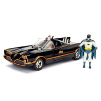 DC Comics Batman Batmovil metal Classic 1966 car + figure set