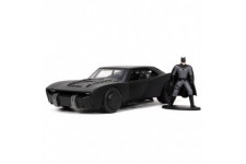 DC Comics The Batman Batmovil Metal car + Batman figure set