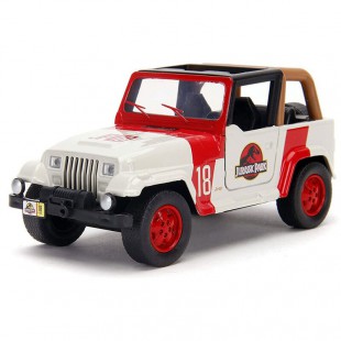 Jurassic Park Jeep Wrangler car 1/32