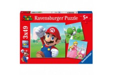 Nintendo Super Mario Bros puzzle 3x49pcs
