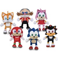 Lot de 12 : Assorted Sonic 2 plush toy 22cm