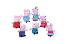 Lot de 12 : Peppa Pig Unicorns Stars assorted plush toy 30cm