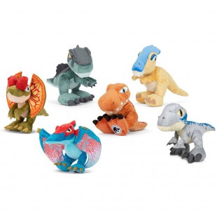 Lot de 12 : Jurassic World assorted plush toy 25cm