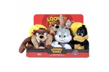 Lot de 6 : Looney Tunes assorted soft plush toy 26-28cm