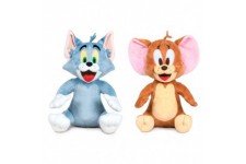 Lot de 2 : Tom & Jerry assorted plush toy 20cm