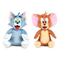 Lot de 2 : Tom & Jerry assorted plush toy 28cm