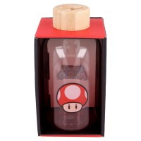 Nintendo Super Mario Bros glass bottle 620ml