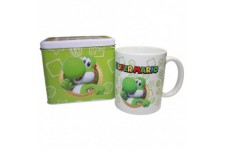 Nintendo Super Mario Bros Yoshi Mug + Money box set