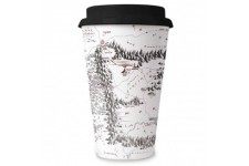 The Lord of the Rings Mordor Map travel mug