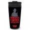 Stranger Things Coffe and Contemplation travel mug