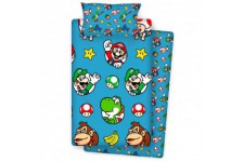 Super Mario Bros sheets set bed 90cm