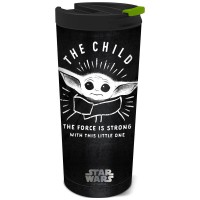 Star Wars The Mandalorian Yoda The Child stainless steel coffee tumbler 425ml